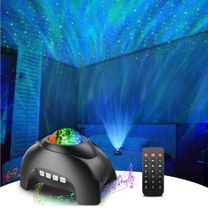NIB Rossetta Star Projector, Galaxy Projector Bluetooth Speaker and White Noise